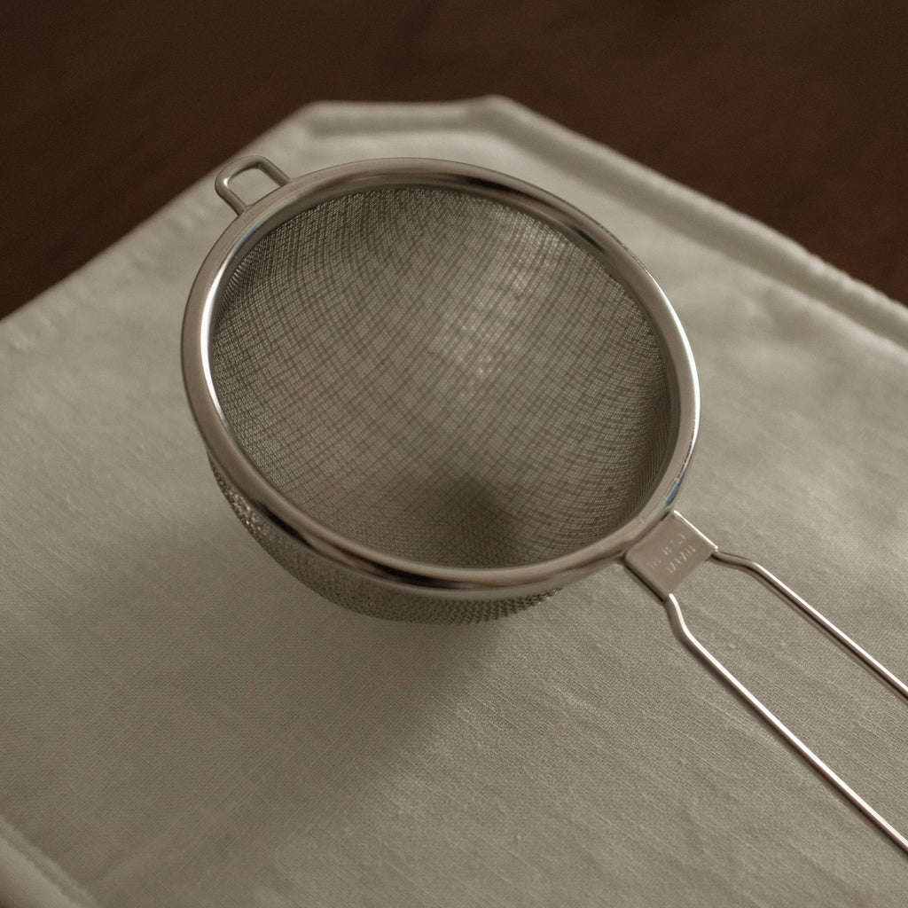 Kanda Japan SUS 304 18-8 Stainless Steel High Grade Matcha Powder Tea Strainer Large