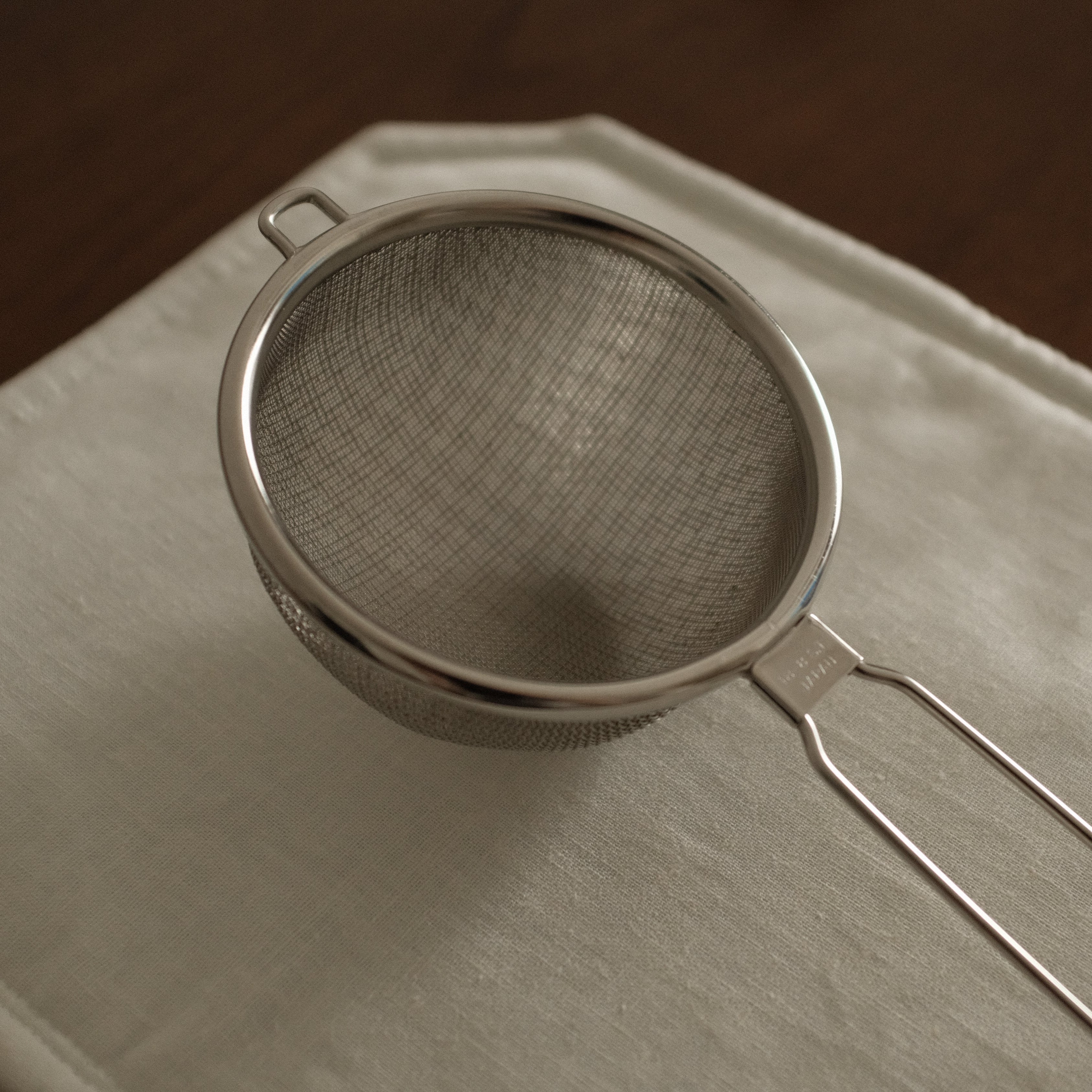 Kanda Japan SUS 304 18-8 Stainless Steel High Grade Matcha Powder Tea Strainer Large