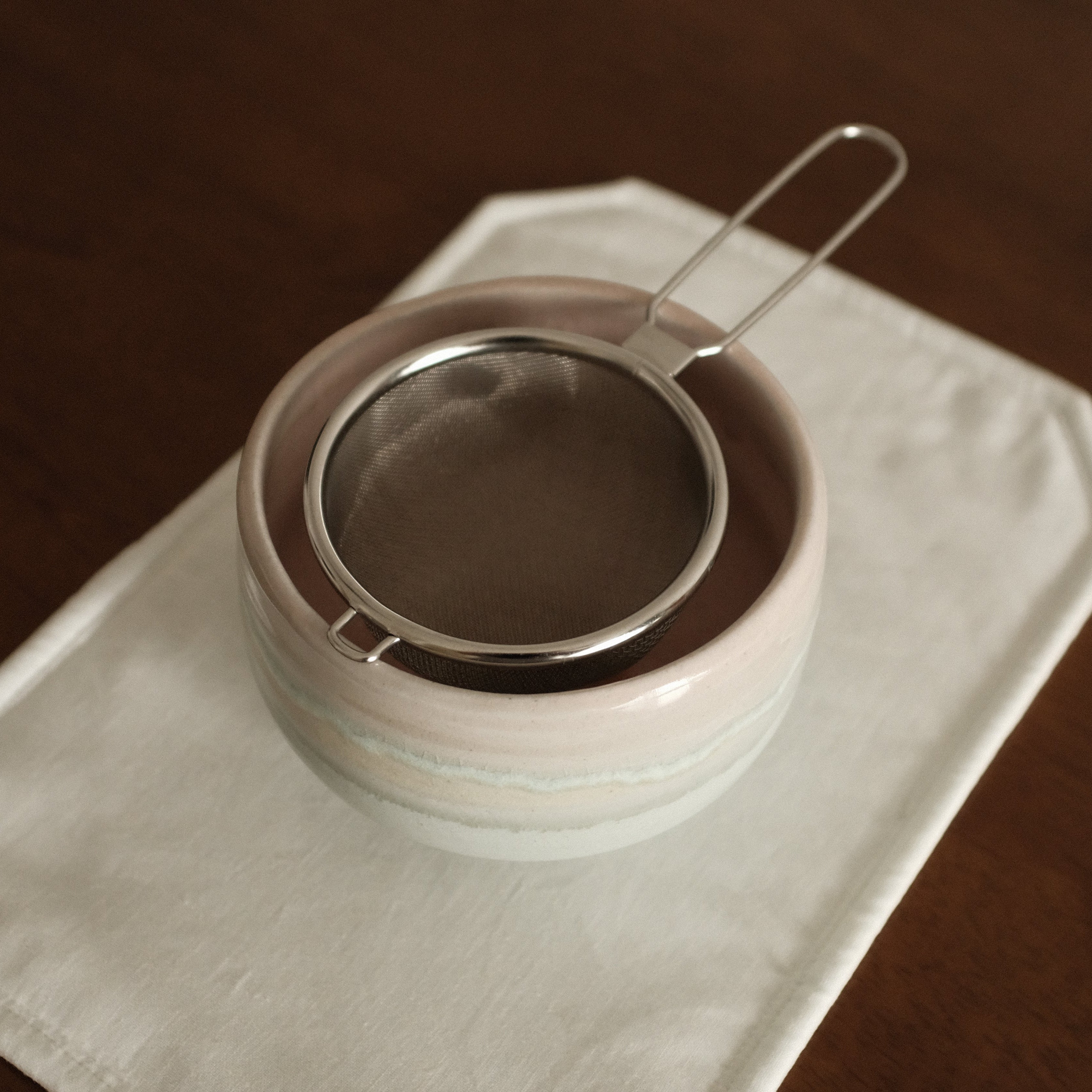 Kanda Japan SUS 304 18-8 Stainless Steel High Grade Matcha Powder Tea Strainer Large