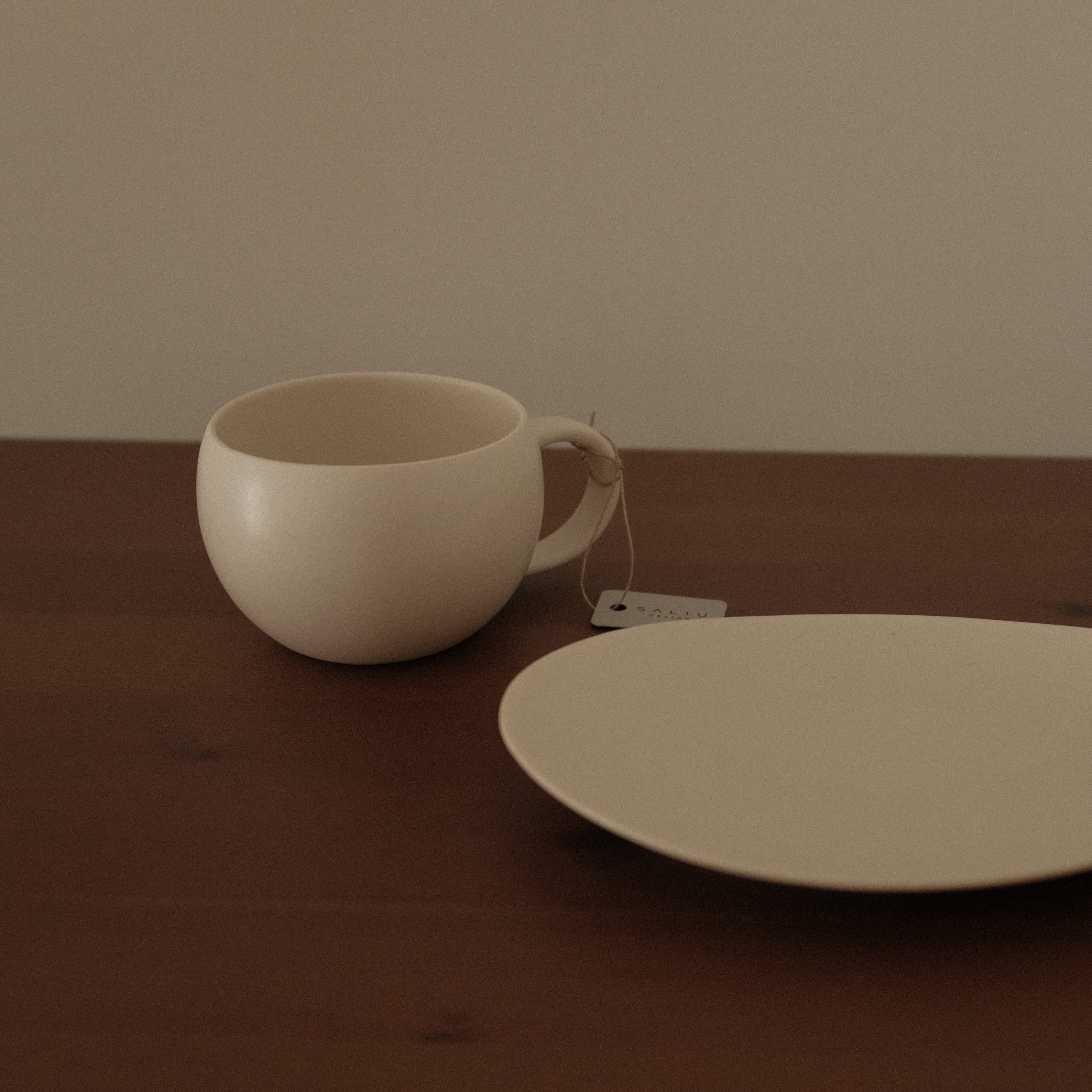 SALIU JAPAN Yui Mug and Tea Plate Gift Set Minoware