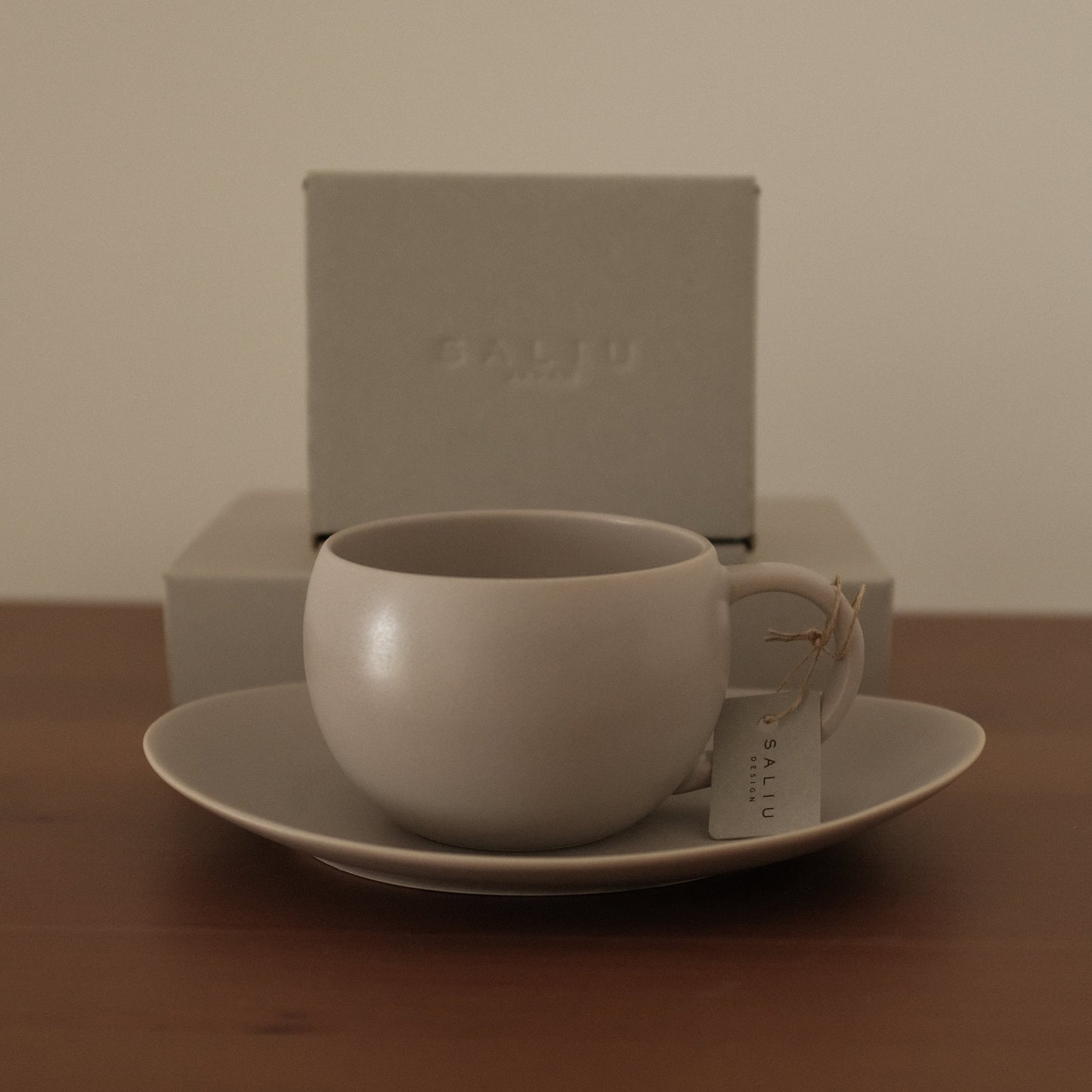 SALIU JAPAN Yui Mug and Tea Plate Gift Set Minoware