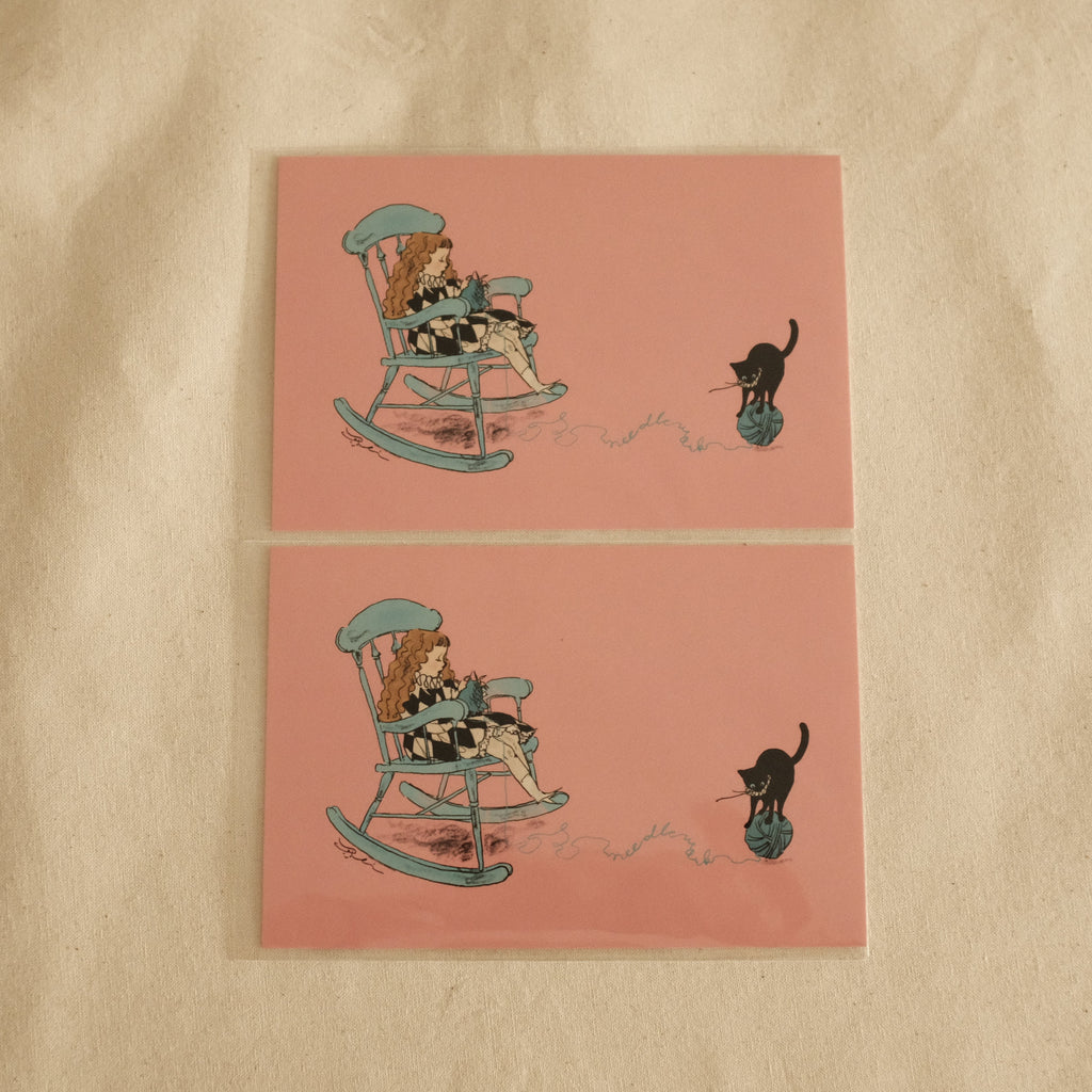 Kurahashi Rei Silent Circus Postcard