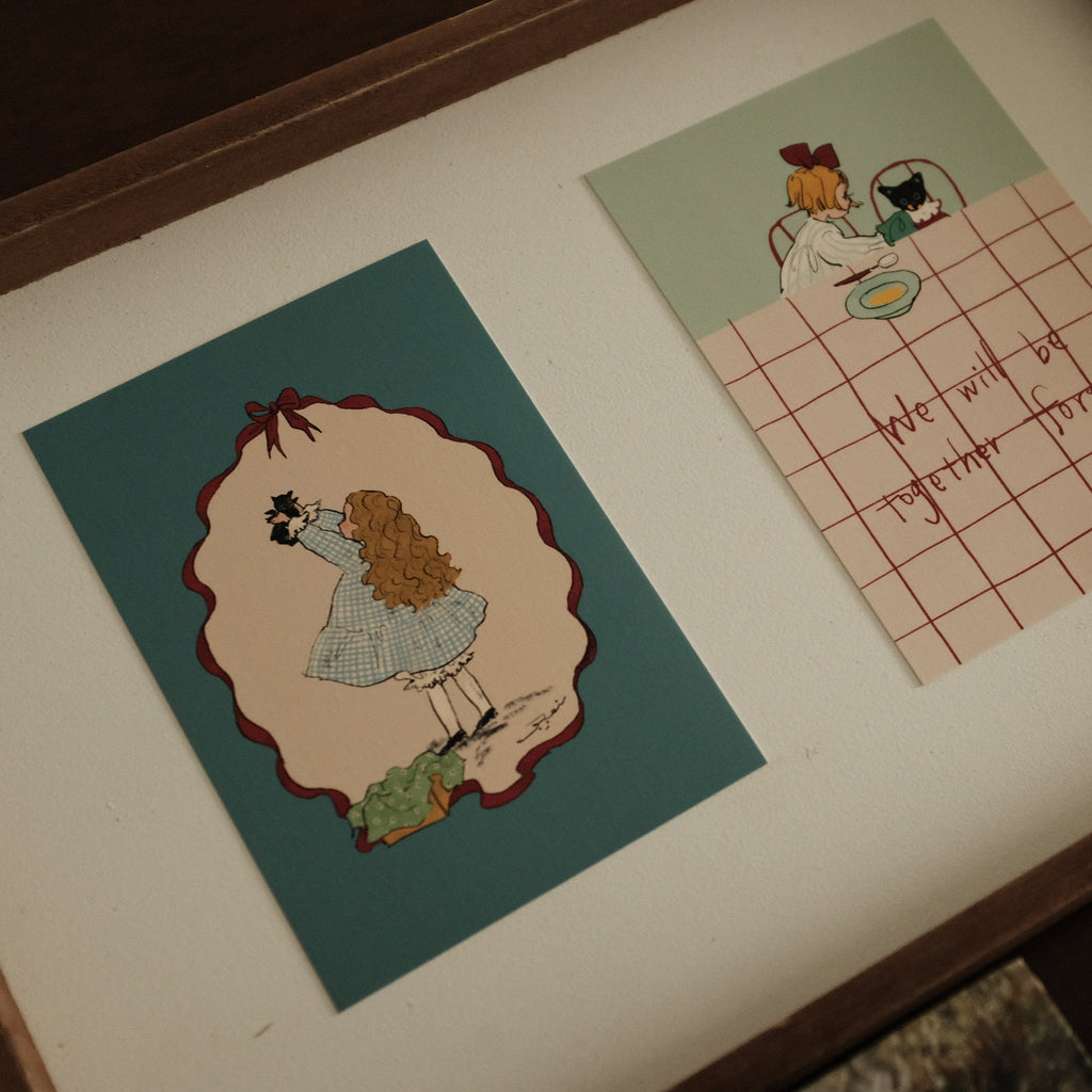 Kurahashi Rei Hello New Friend Postcard