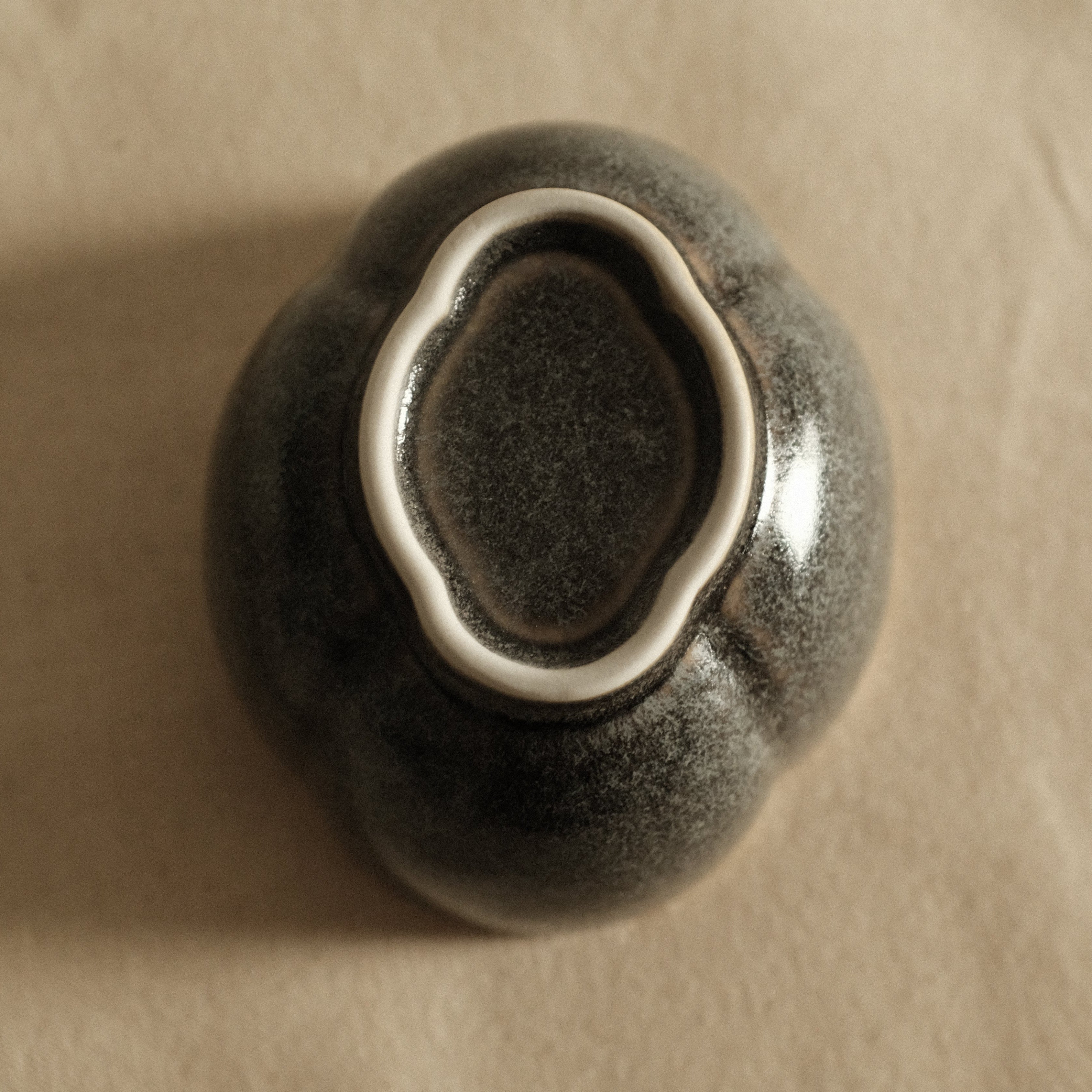 East Table Dolce Kiln Change Glaze Mokko Papaya Shape Goma Sesame Small Bowl