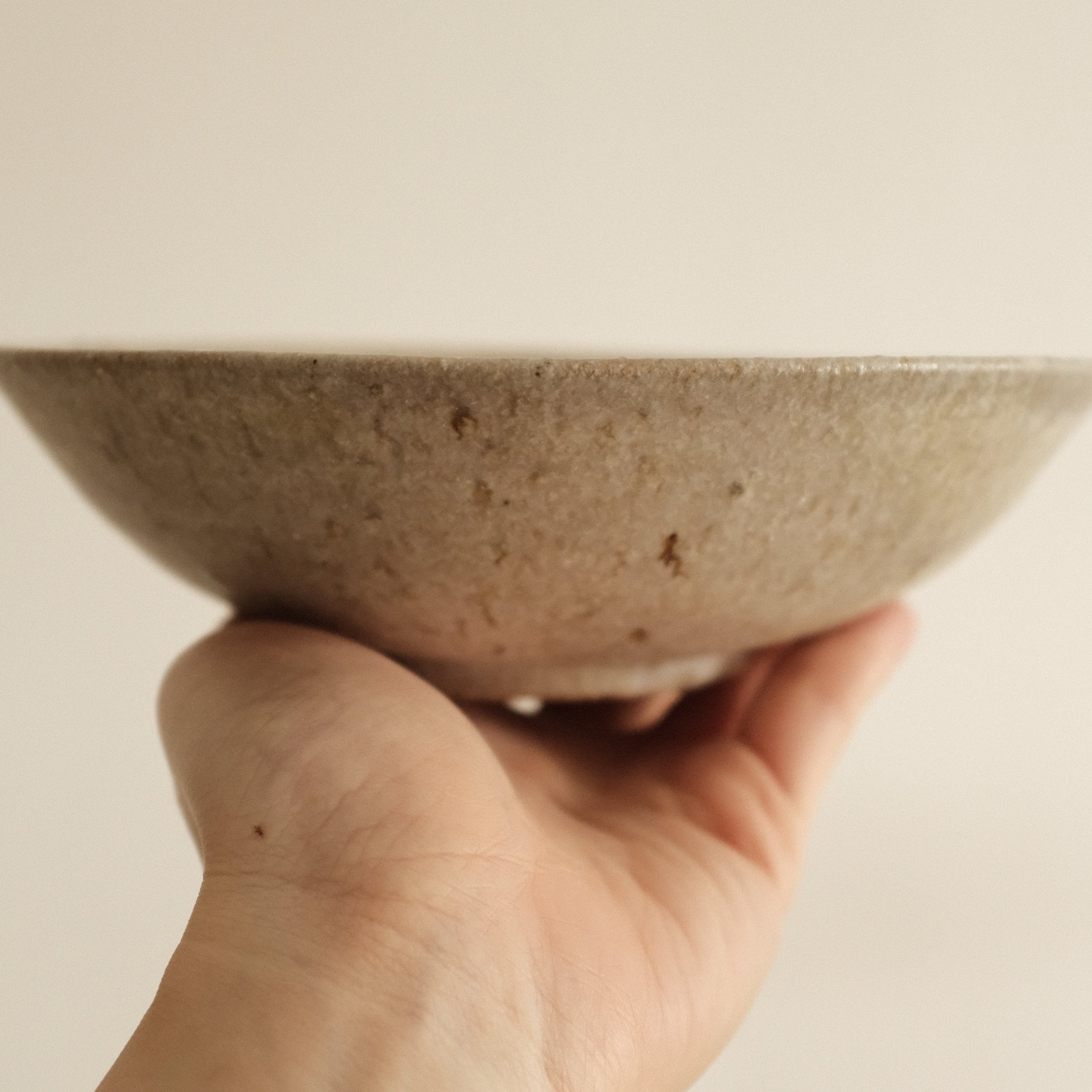 Suzuki Mikumo Spring Soft Pink Green Ceramic Deep Plate