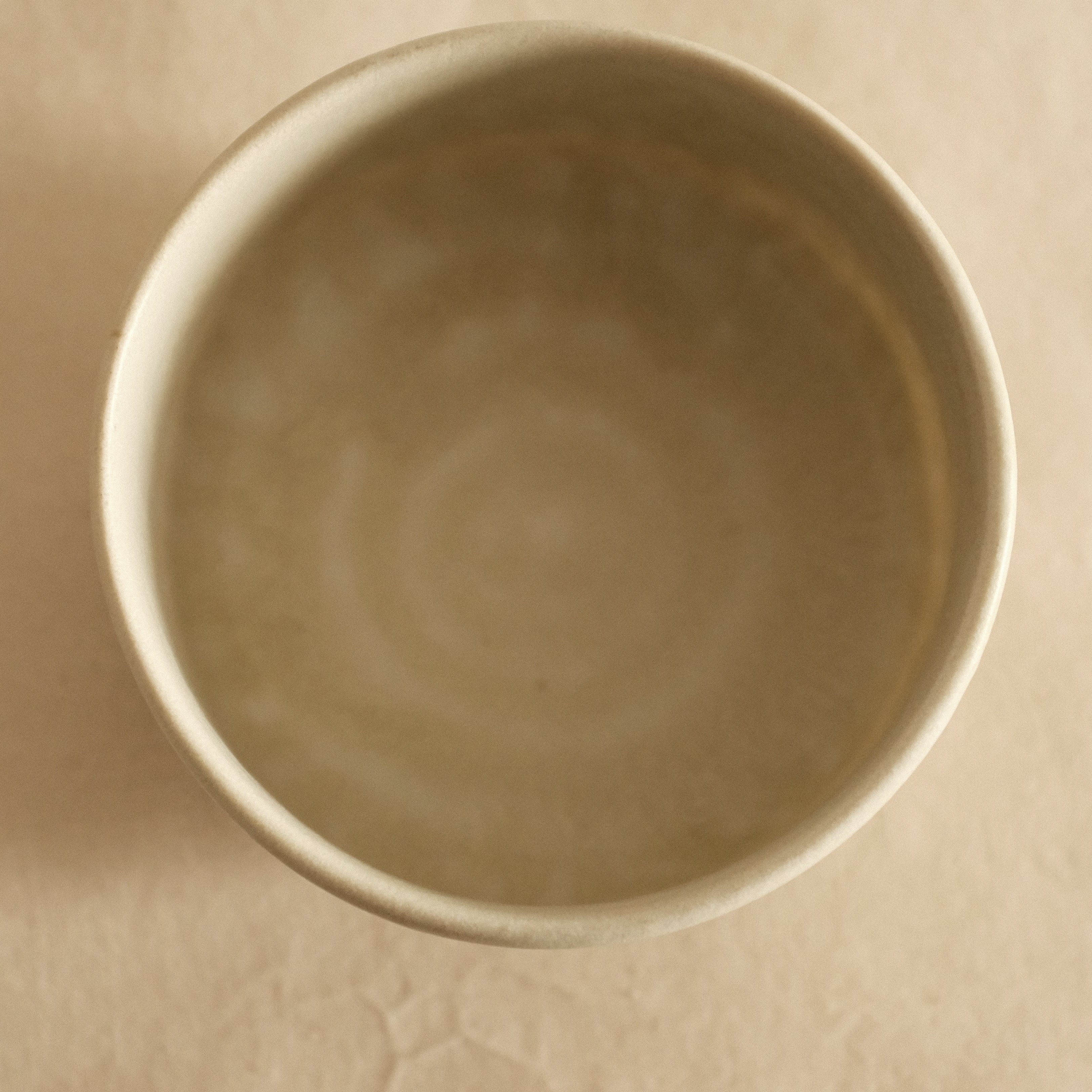 Wabi Sabi Oribe Green Mizutama Dots White Matcha Bowl