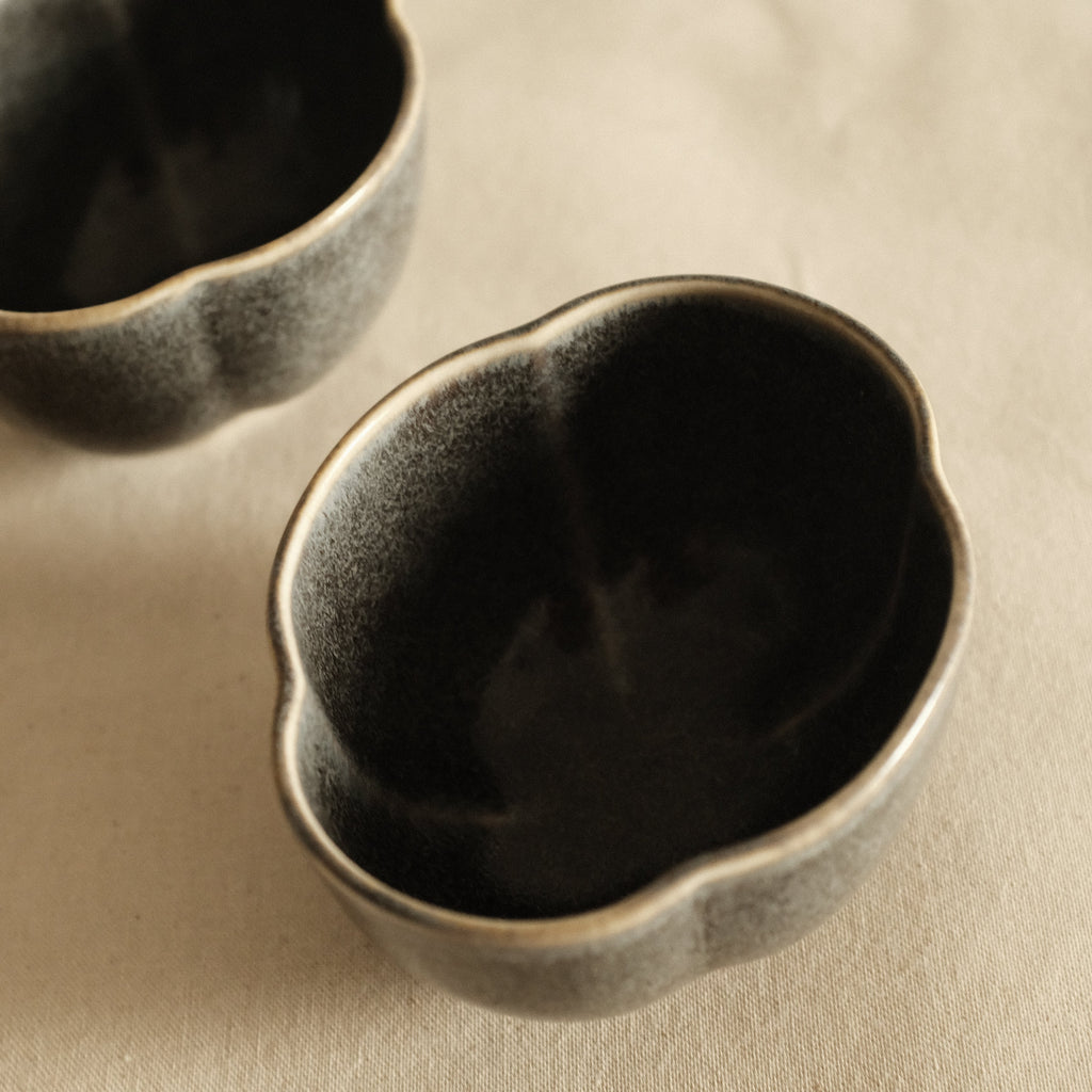 East Table Dolce Kiln Change Glaze Mokko Papaya Shape Goma Sesame Small Bowl