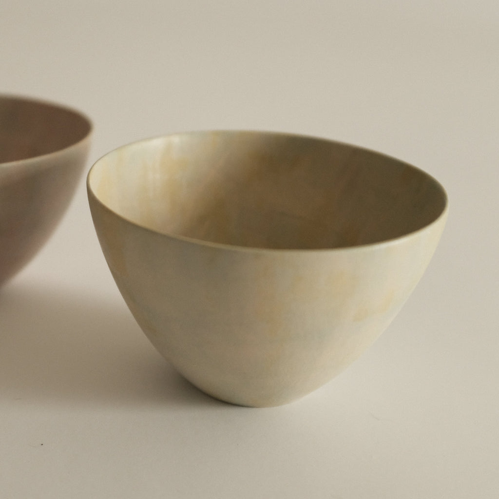 Makoto Saito Palette Green Yellow Round Cup