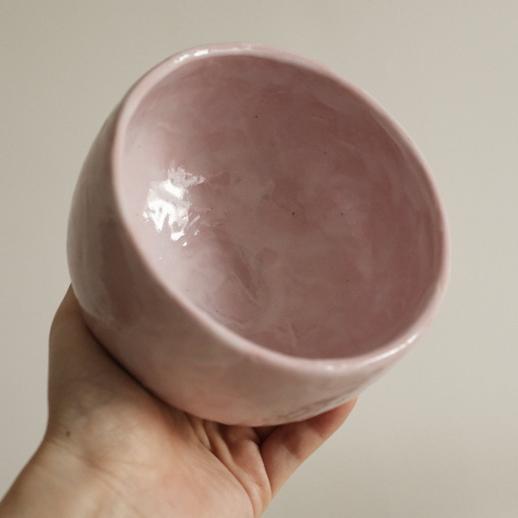 Hatsuichi Japan Sakura Shino Tataki Chawan Matcha Bowl Minoware