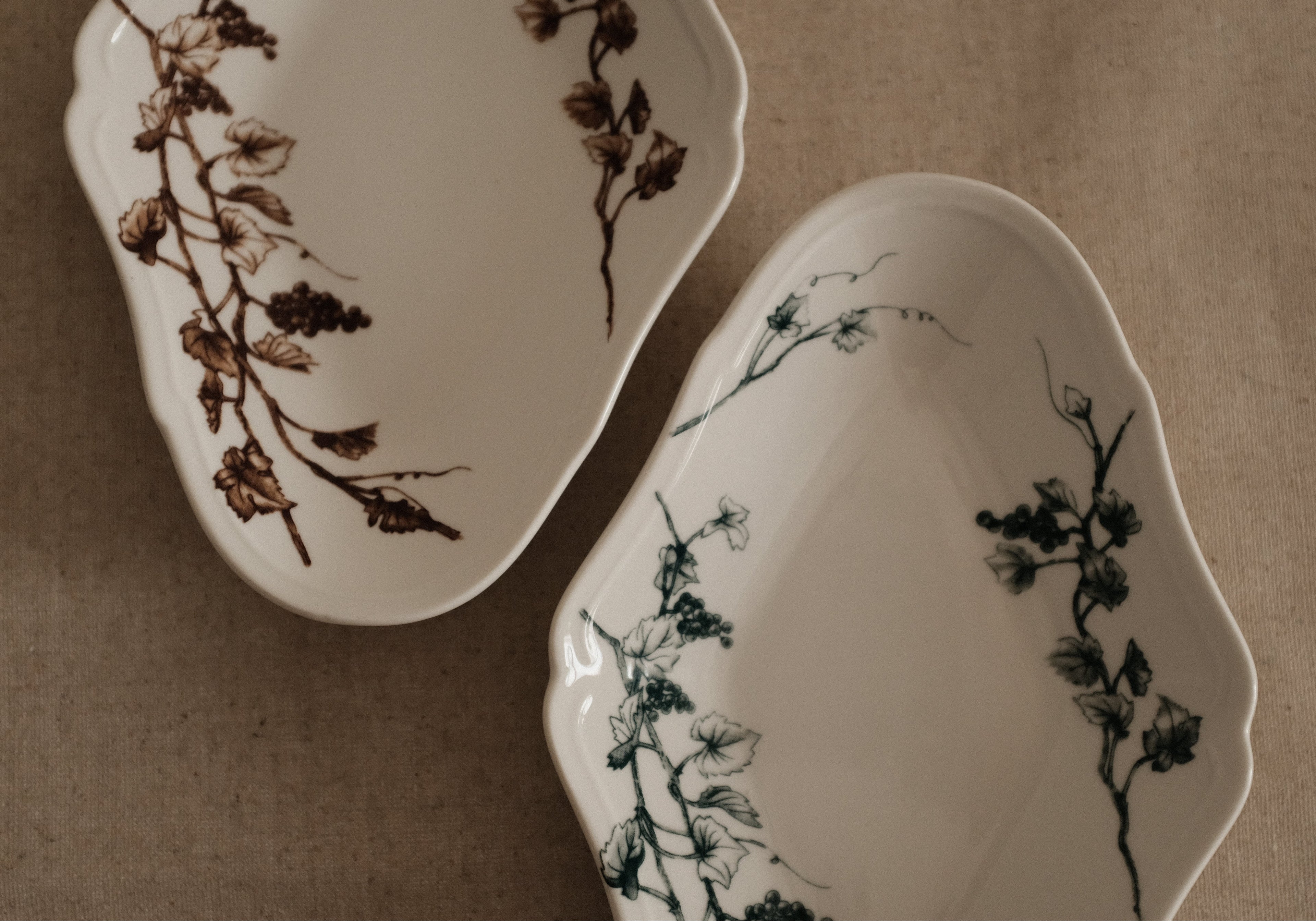 Studio M' Japan Vigne Plate Brown