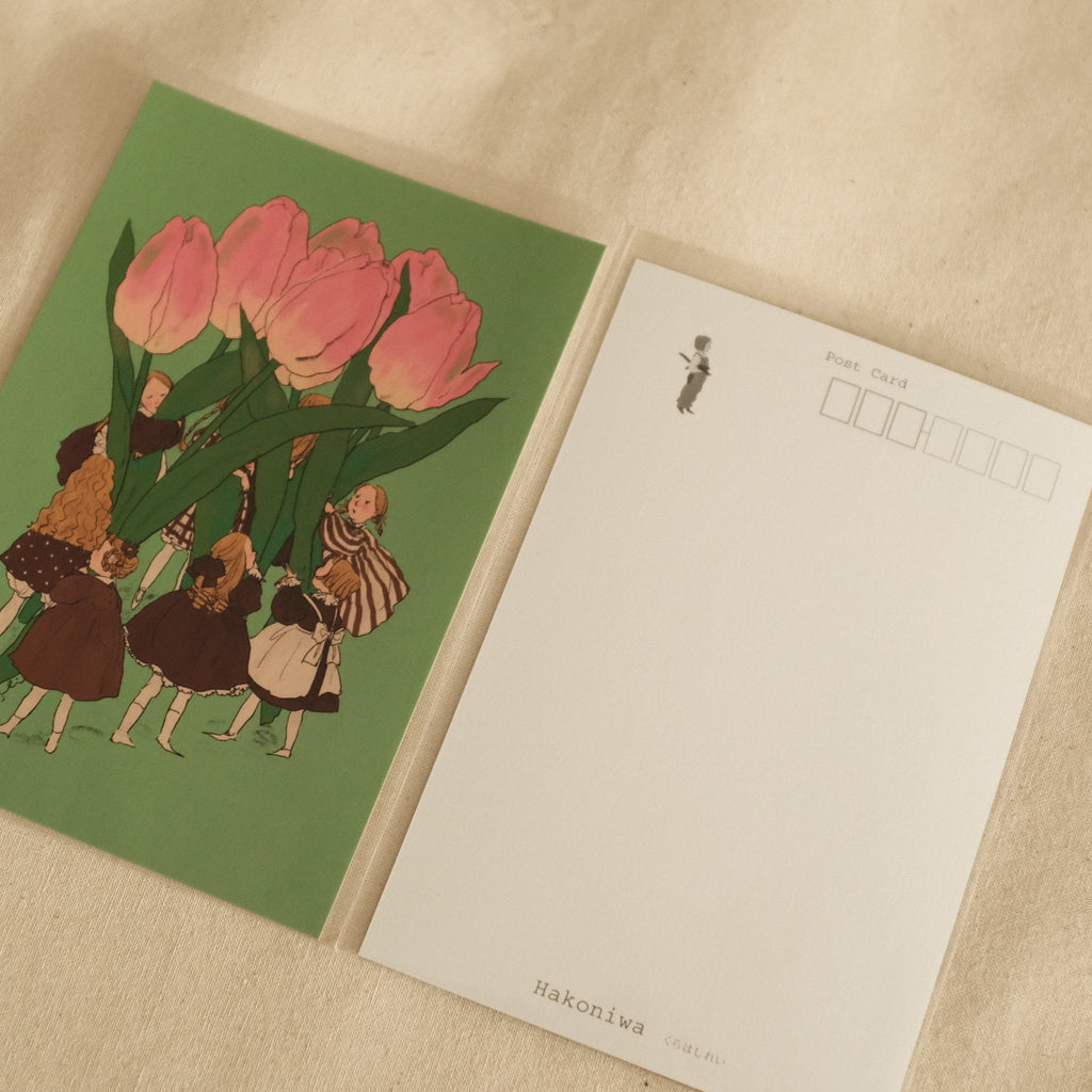 Kurahashi Rei Tulip Girls Postcard
