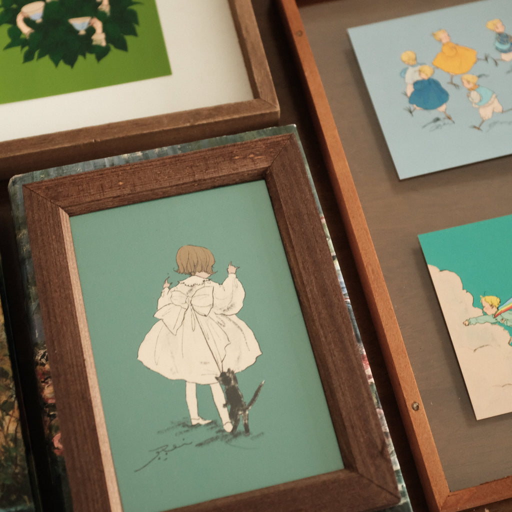 Kurahashi Rei Let's Play Postcard