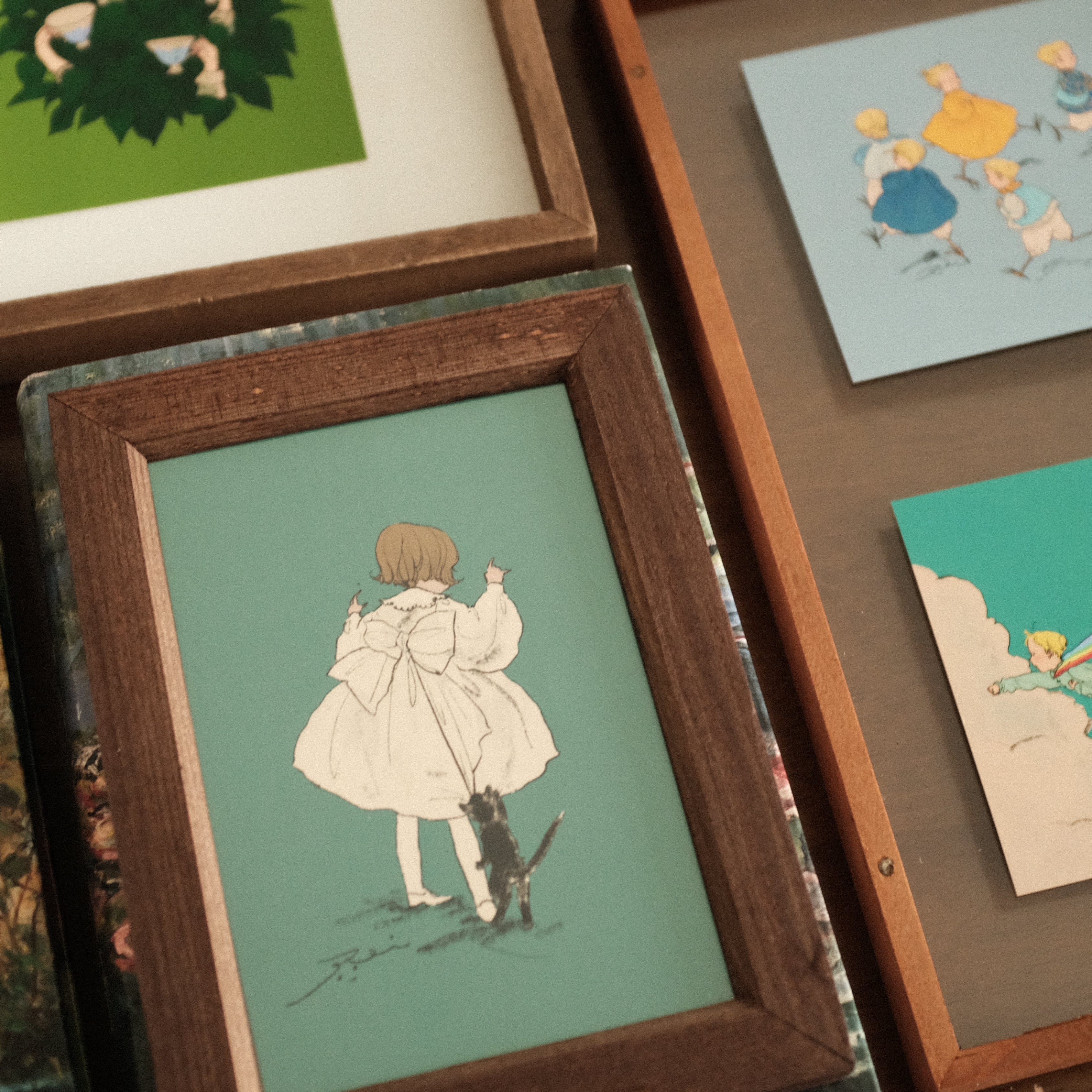 Kurahashi Rei Let's Play Postcard