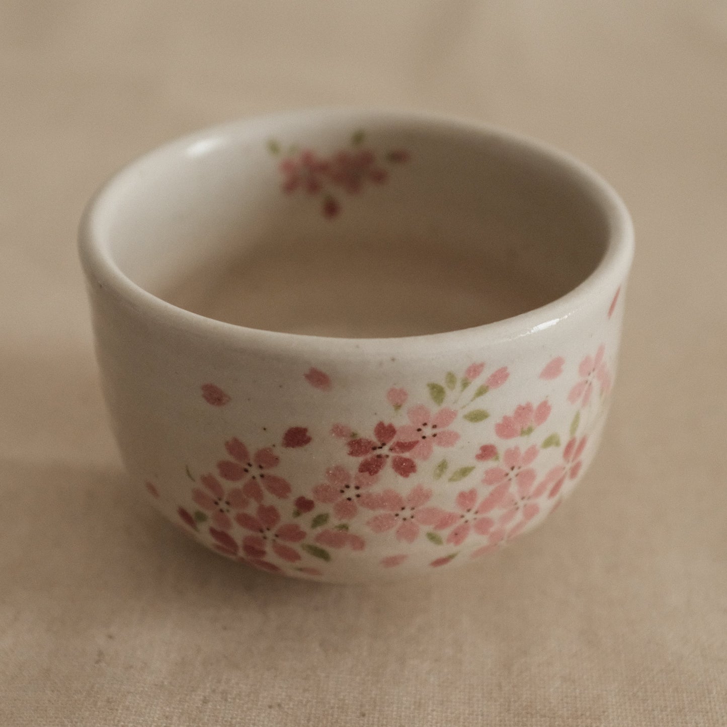 Hatsuichi Japan Cherry Blossom Pink Nodate Chawan Matcha Bowl Tea Bowl Japan Minoware