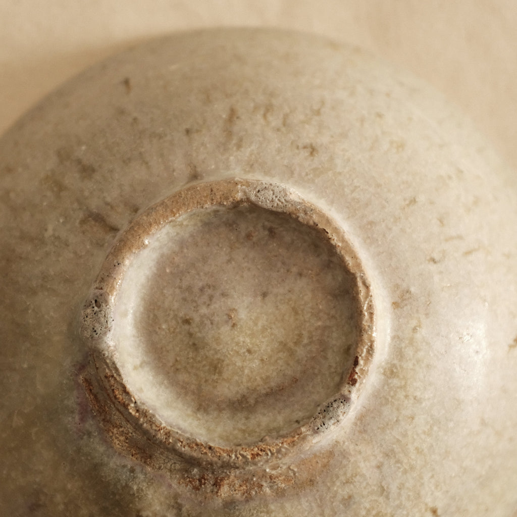 Suzuki Mikumo Spring Soft Pink Green Ceramic Deep Plate