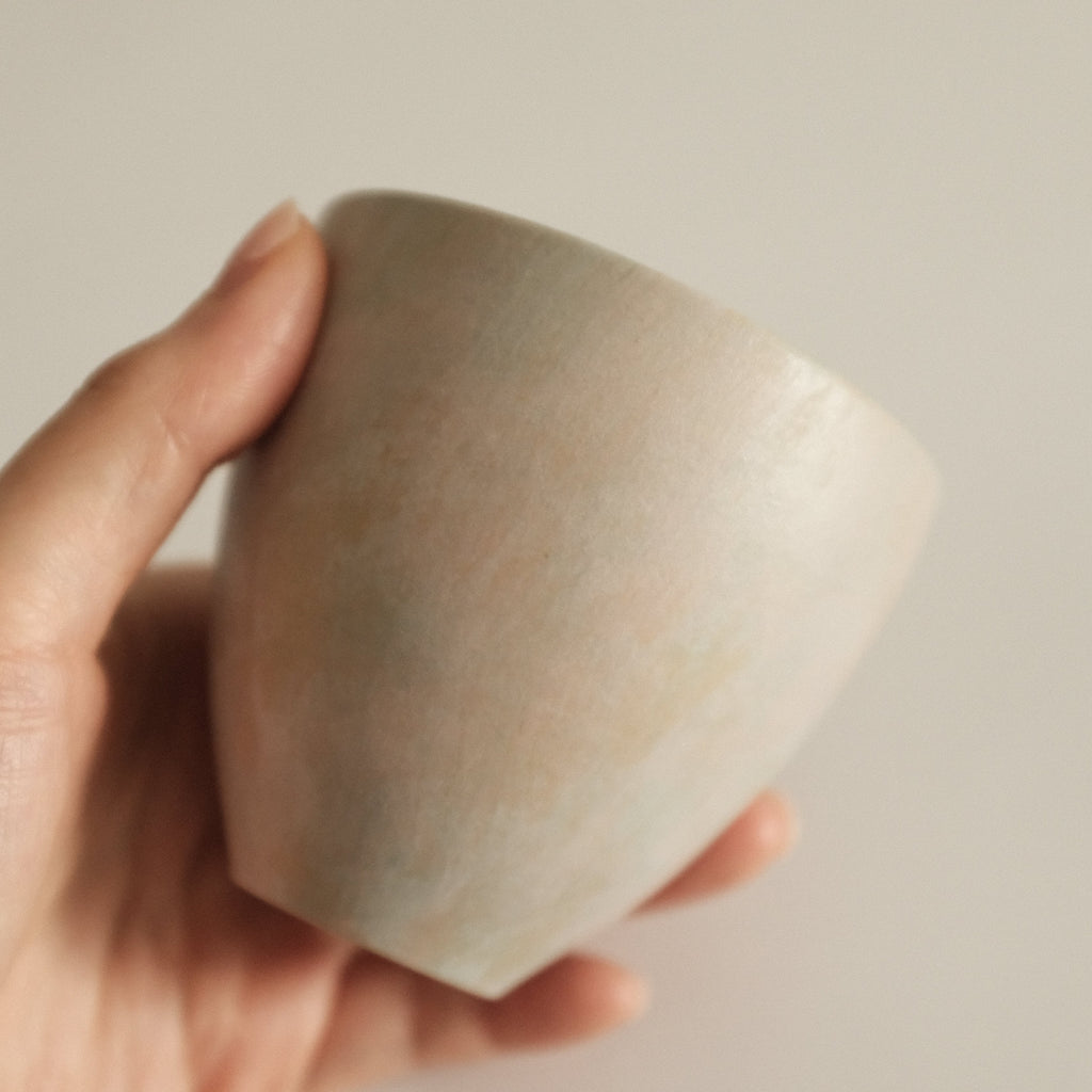 Makoto Saito Palette Pink Blue Tall Cup