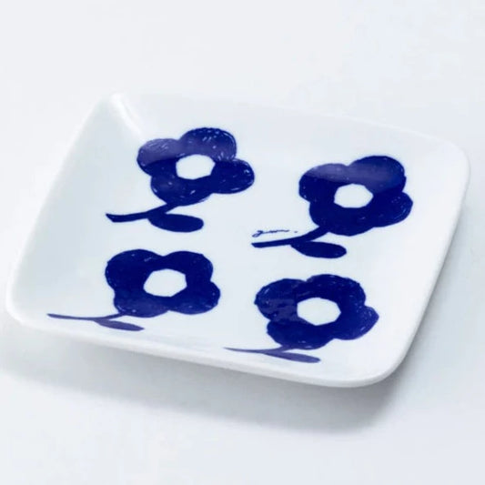 Gohara Mamiko Japan Anemone Flower Plate