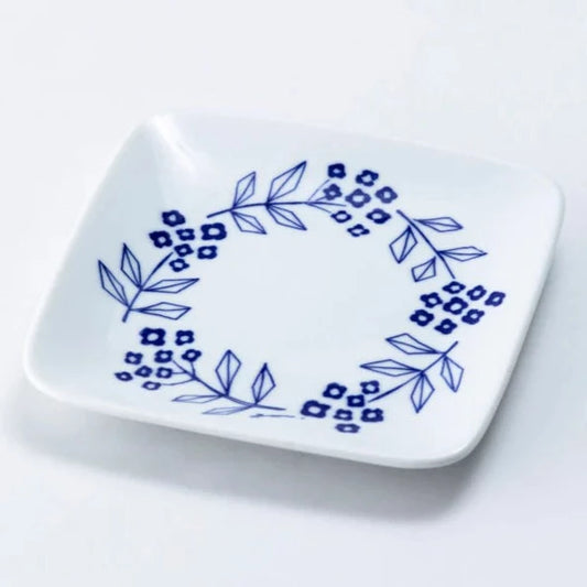 Gohara Mamiko Japan Forget-Me-Not Flower Small Plate