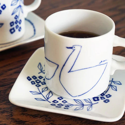 Gohara Mamiko Japan Swan Mug