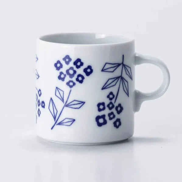 Gohara Mamiko Japan Forget-Me-Not Flower Mug