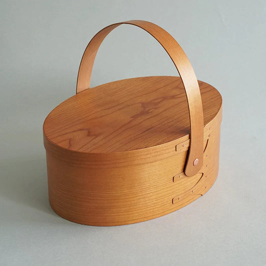 Homestead Japan Cherry Wood Shaker Swing Handle Box