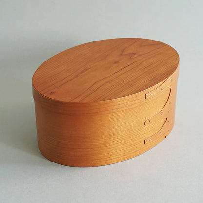 Homestead Japan Cherry Wood Shaker Oval Box M Size