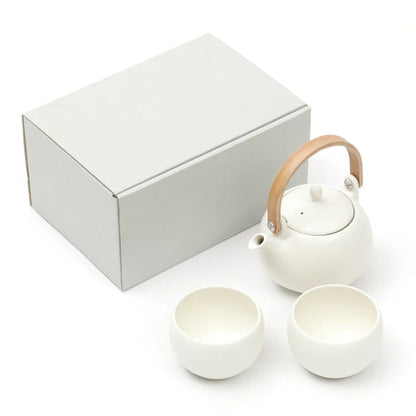 SALIU JAPAN YUI Earthenware Teapot Gift Set