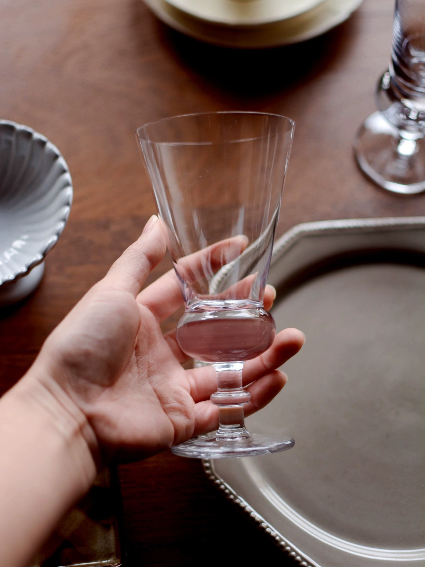 DAWN Southern French Retro Crystal Glass Goblet Red Wine Champagne Sparking Drinks