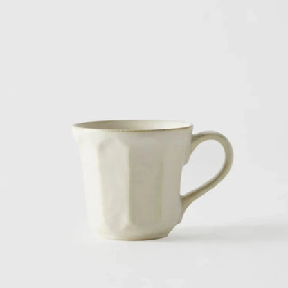 Kaneko Kohyo Rinka Mug and Saucer White