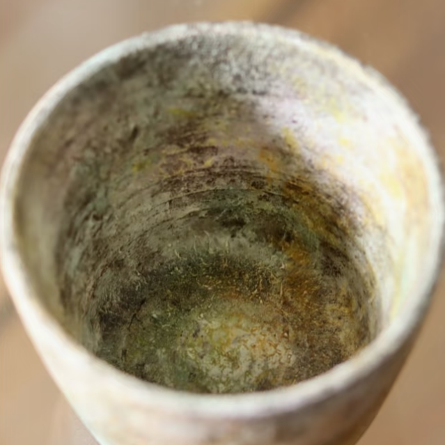 Hommage à Monet Mood Six Choko Cup Coffee Cup Engobe Matte Textured Ceramic Stoneware