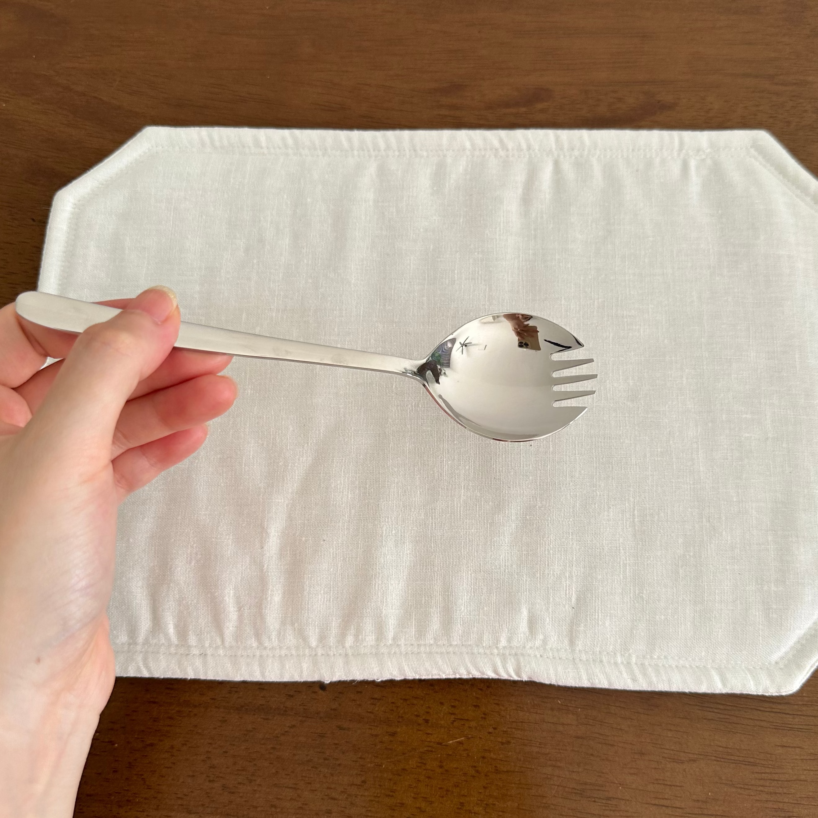 SORA 304 Stainless Steel Salad Fruit Fork Cutlery Flatware