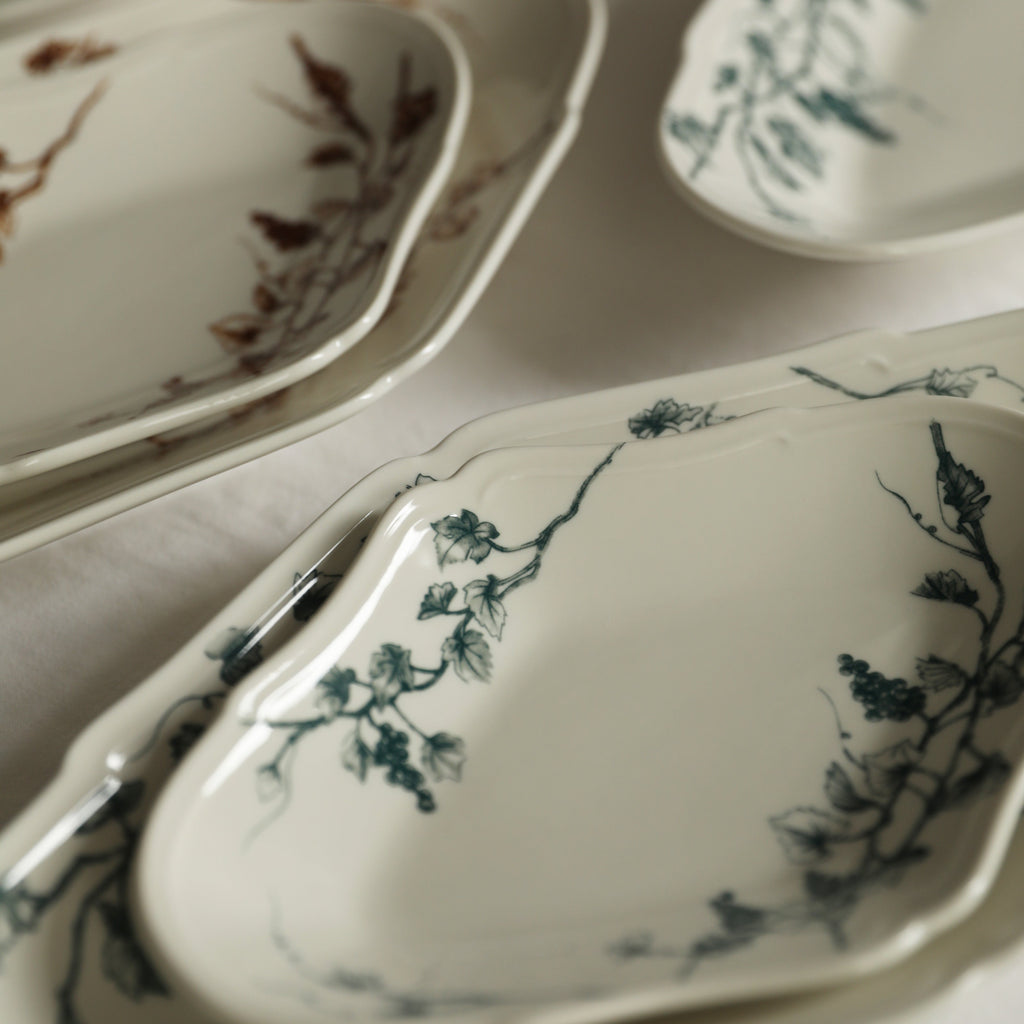 Studio M' Japan Vigne Plate Blue