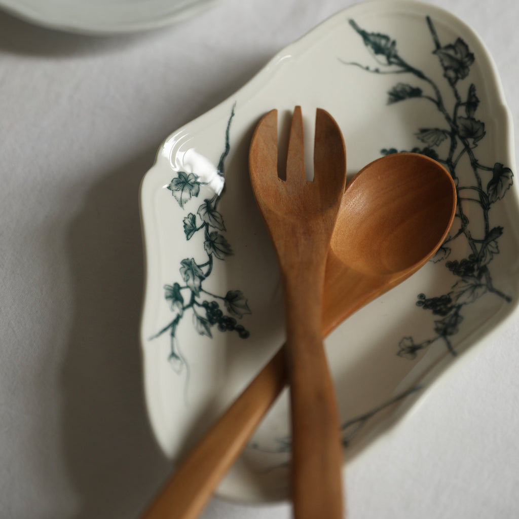 Studio M' Japan Vigne Plate Blue