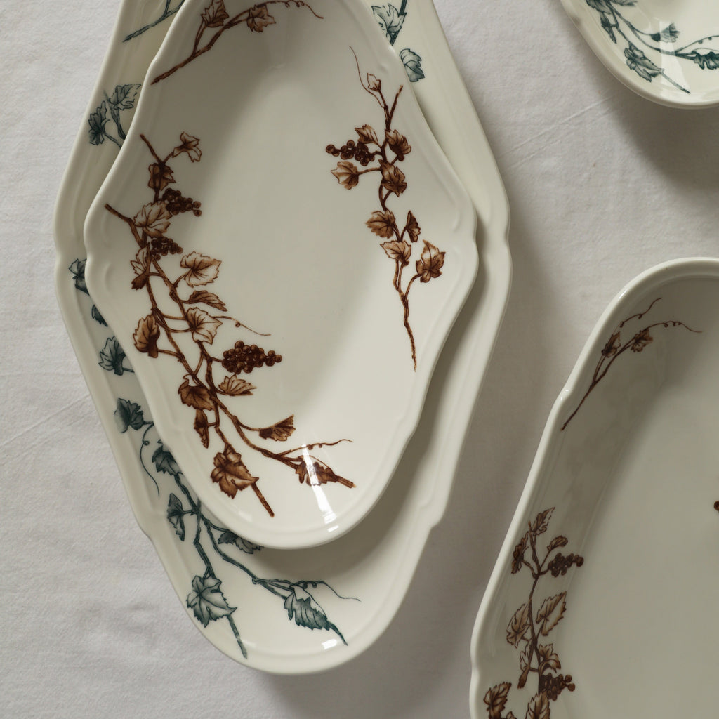 Studio M' Japan Vigne Plate Brown