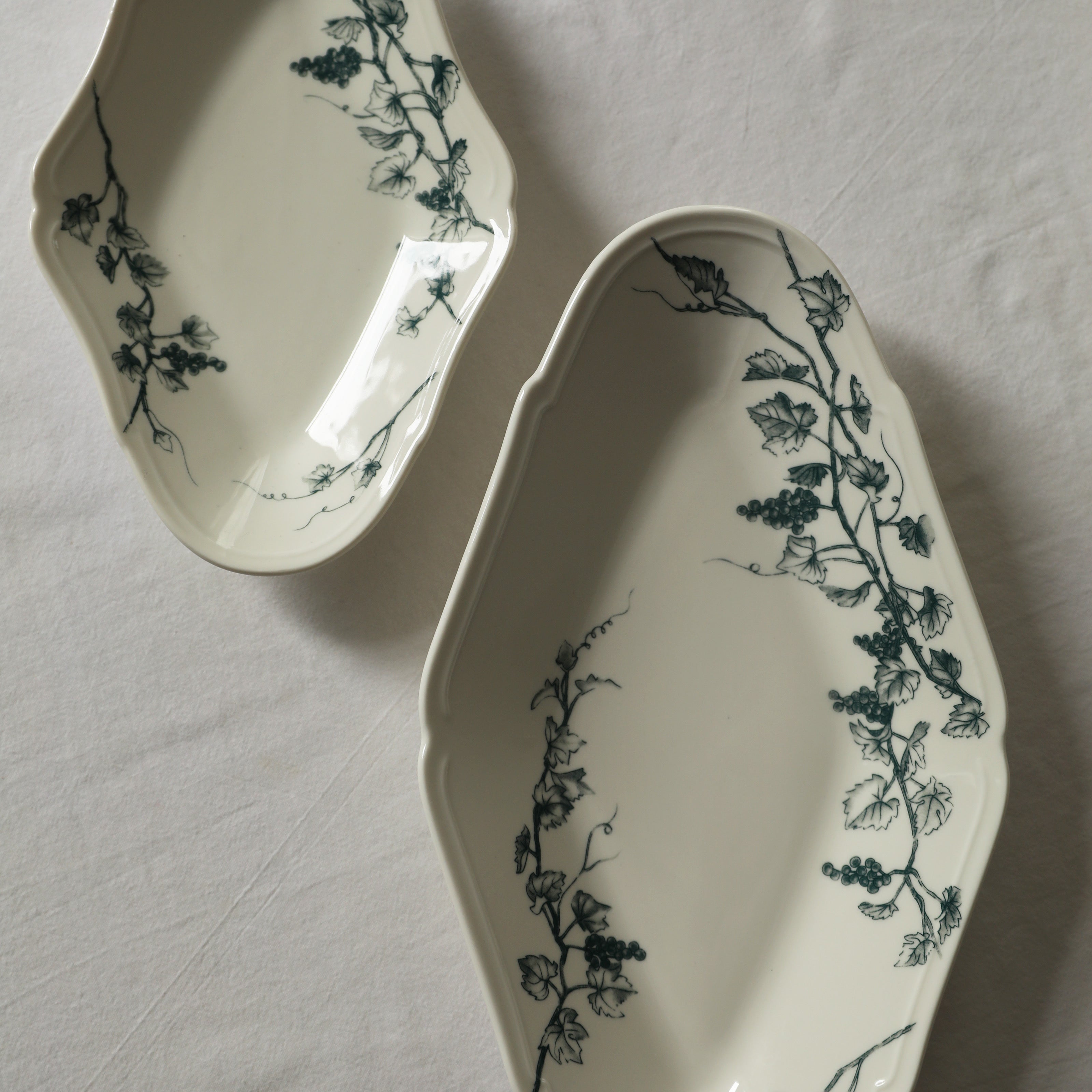 Studio M' Japan Vigne Plate Blue