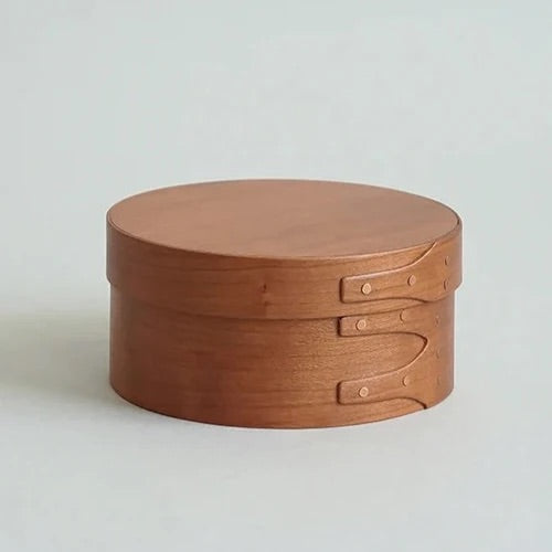 Homestead Japan Cherry Wood Shaker Round Box SS Size