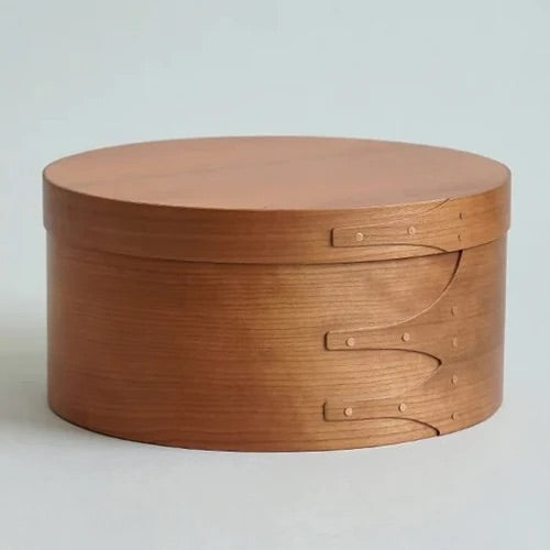 Homestead Japan Cherry Wood Shaker Round Box M Size