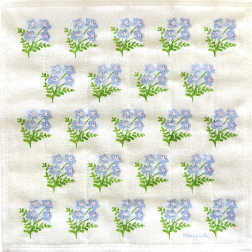 Kaya Kiji Fukin Japan Nemophila Kitchen Kaya Fabric Cleaning Cloth Dish Cloth