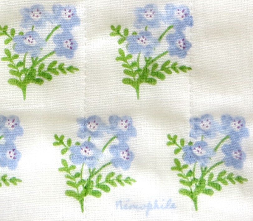 Kaya Kiji Fukin Japan Nemophila Kitchen Kaya Fabric Cleaning Cloth Dish Cloth