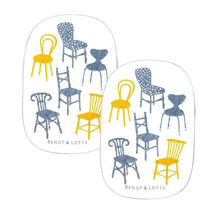 Bengt & Lotta Japan Pop-Up Sponge Chairs 2 pcs