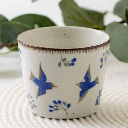 Calme Japan Tori Birds Cup Mino Ware