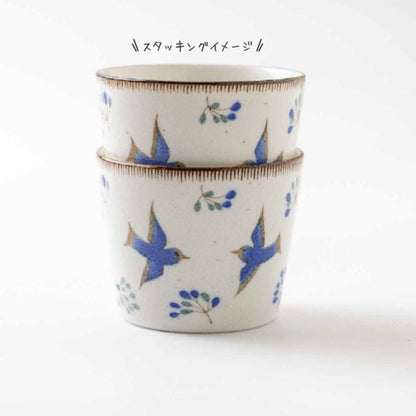 Calme Japan Tori Birds Cup Mino Ware