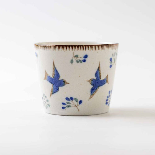 Calme Japan Tori Birds Cup Mino Ware