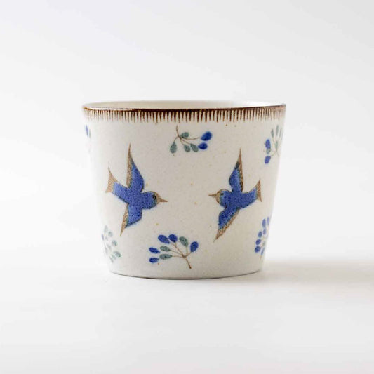 Calme Japan Tori Birds Cup Mino Ware