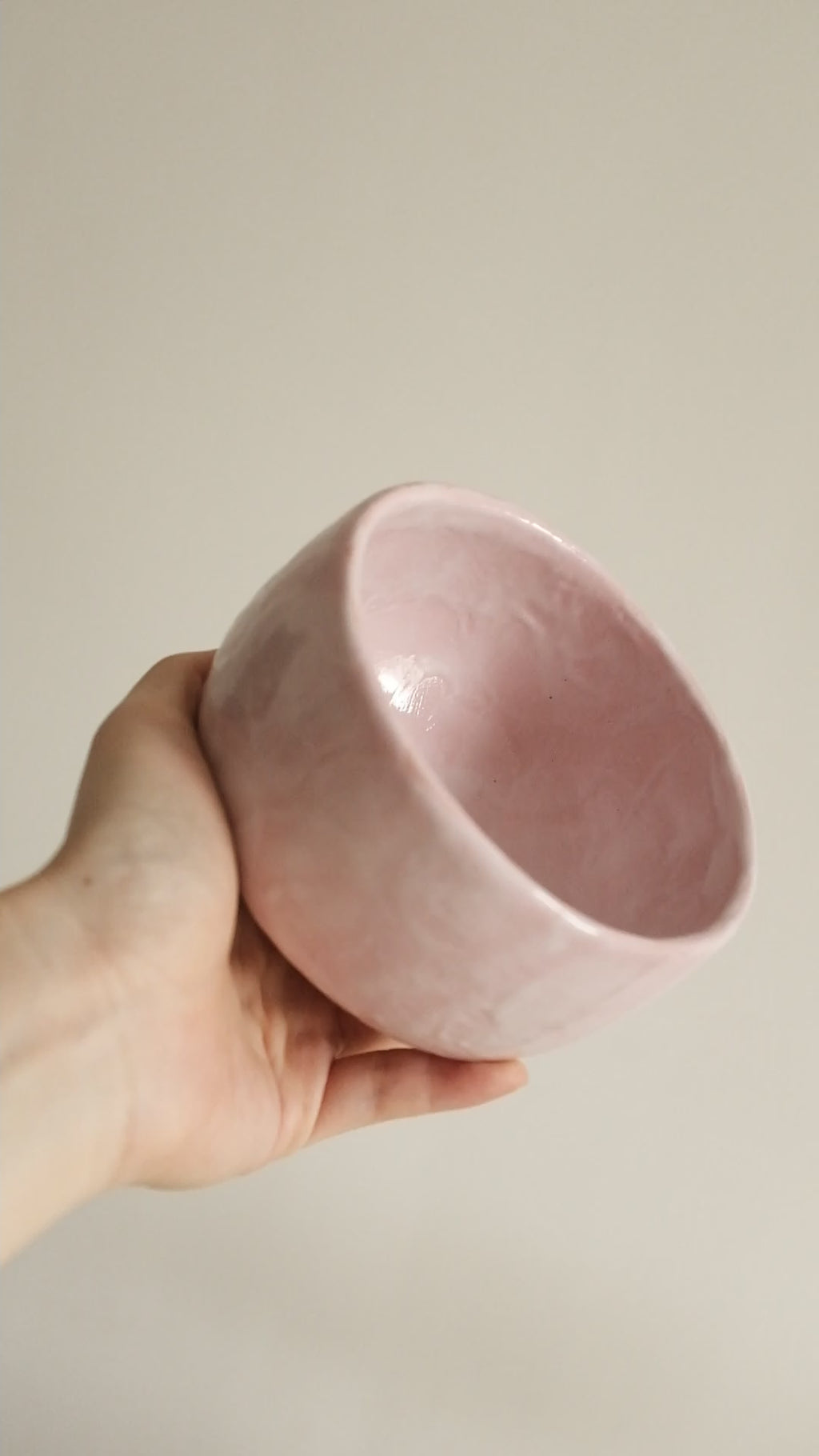 Hatsuichi Japan Sakura Shino Tataki Chawan Matcha Bowl Minoware